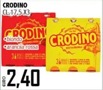 Big Food Crodino biondo arancia rossa offerta