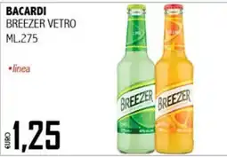 Big Food Bacardi Breezer Vetro offerta