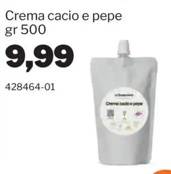 Crema cacio e pepe