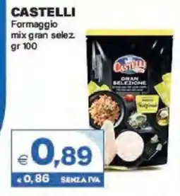Boningros Cash and Carry Castelli Formaggio mix gran selez offerta