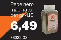 GrosMarket Pepe nero macinato offerta