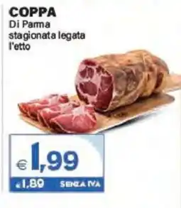 Boningros Cash and Carry Coppa di Parma stagionata legata offerta