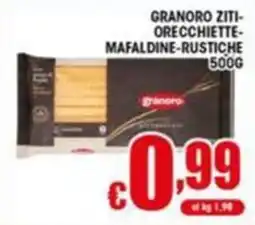 Sacoph Granoro ziti-orecchiette-mafaldine-rustiche offerta
