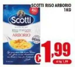 Sacoph Scotti riso arborio offerta