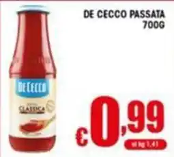 Sacoph De Cecco passata classica offerta