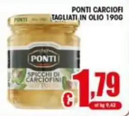 Sacoph Ponti spicchi di carciofini offerta