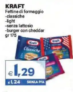 Boningros Cash and Carry Kraft Fettine di formaggio offerta