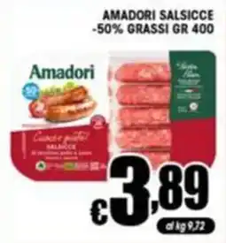 Sacoph Amadori Salsicce offerta