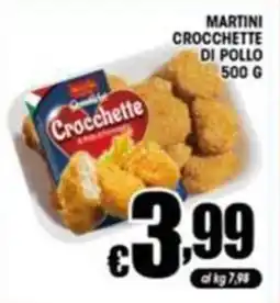 Sacoph Martini crocchette di pollo offerta