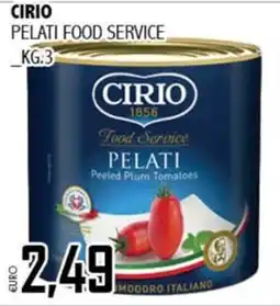 Big Food Cirio pelati food service offerta