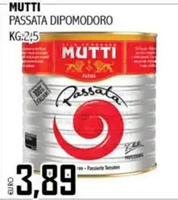 Big Food Mutti Passata di Pomodoro offerta