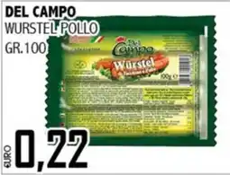 Big Food Del Campo Wurstel Pollo offerta