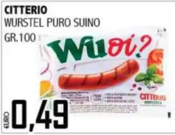 Big Food Wurstei puro suino offerta