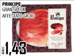 Big Food Principe Gran Speck affettato offerta