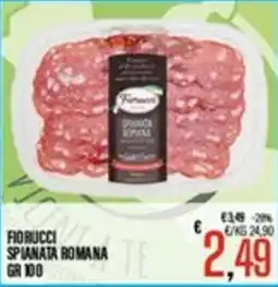 Supermercati EffePiù Fiorucci spianata romana offerta