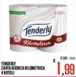 Supermercati EffePiù Tenderly carta igienica kilometrica offerta
