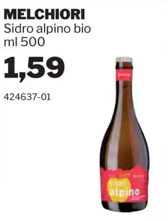 Melchiori Sidro alpino bio