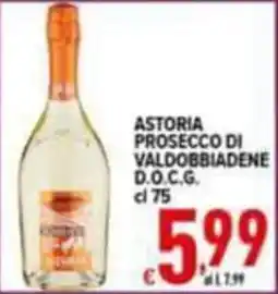 Iper Triscount Astoria Prosecco di Valdobbiadene D.O.C.G. offerta
