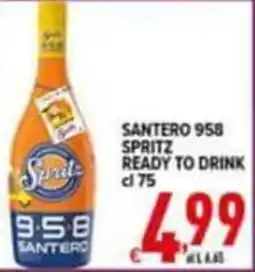 Iper Triscount Santero 958 Spritz offerta