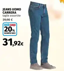 Ipercoop Jeans uomo Carrera offerta