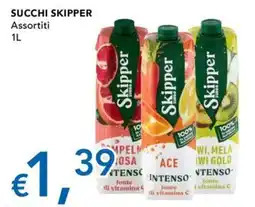 Migross Supermercati e Market Succhi Skipper Assortiti offerta
