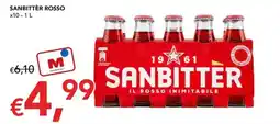 Migross Supermercati e Market Sanbitter rosso offerta