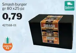 GrosMarket Smash burger Dalf offerta