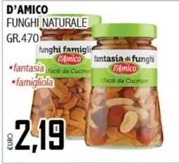 Big Food Funghi naturale D'Amico offerta