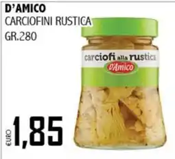 Big Food Carciofini rustica D'Amico offerta