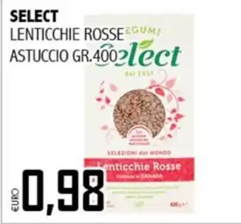 Big Food Lenticchie Rosse Select offerta