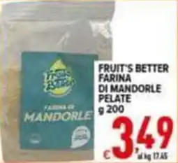 Iper Triscount Fruit's Better farina di mandorle pelate offerta