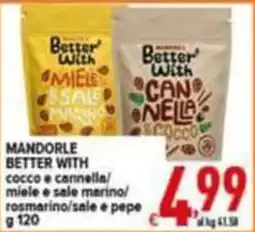 Iper Triscount Mandorle Better With cocco e cannella offerta