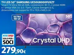 Ipercoop TV LED 50" Samsung offerta
