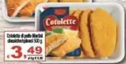 CTS Supermercati Cotolette di pollo Marini classiche offerta