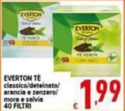 Iper Triscount Everton tè classico offerta