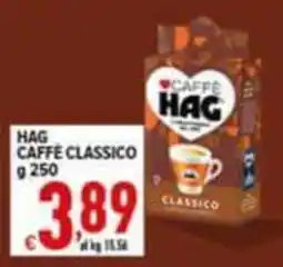 Iper Triscount Hag caffè classico offerta