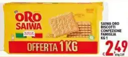 Iper Triscount Biscotti Saiwa Oro offerta