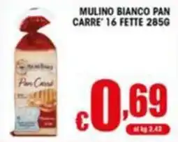 Sacoph Mulino Bianco Pan Carre offerta