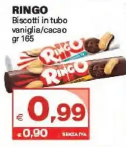 Boningros Cash and Carry Ringo Biscotti in tubo vaniglia/cacao offerta