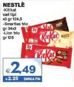 Boningros Cash and Carry Nestlé Kit Kat vari tipi offerta