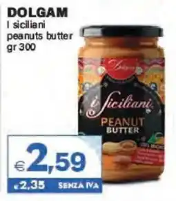 Boningros Cash and Carry Dolgam i siciliani peanut butter offerta