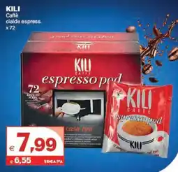 Boningros Cash and Carry Kili Caffè espresso pod offerta