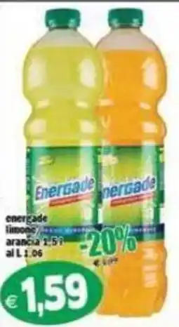 Il Castoro Supermercati Energade limone/arancia offerta
