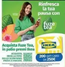 Il Castoro Supermercati Fuze Tea offerta