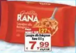 CTS Supermercati Lasagne alla Bolognese Rana offerta