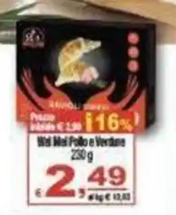 CTS Supermercati Wai Wai Pollo e Verdure offerta