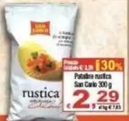 CTS Supermercati Patatine rustica San Carlo offerta
