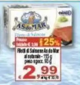 CTS Supermercati Fettine di Salume As do Mar offerta