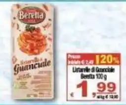 CTS Supermercati Listarelle di Guanciale Beretta offerta