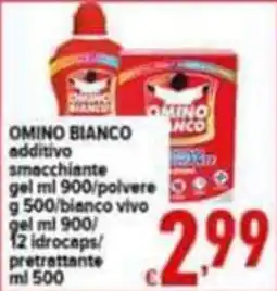 Iper Triscount Omino bianco offerta